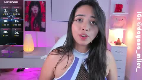 IG Dayana miler online show from January 25, 4:45 am