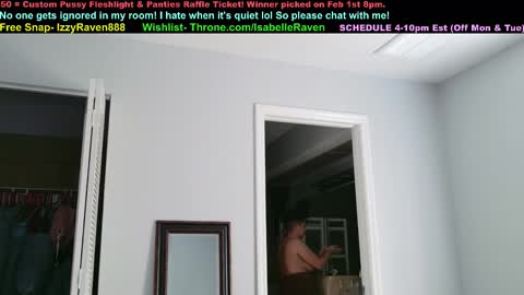 IsabelleRaven online show from February 11, 5:28 pm