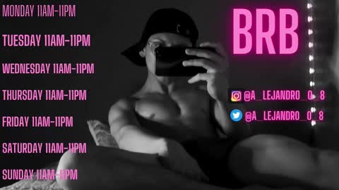 Snapshot of a_lejandro_08 chatting on February 18, 8:14 pm alejo online show from February 18, 8:14 pm