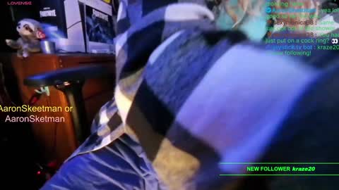 Aaron Skeetman online show from January 18, 1:40 pm