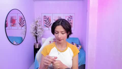 Snapshot of akaza_hakuji_ chatting on February 1, 12:15 pm Azaka online show from February 1, 12:15 pm