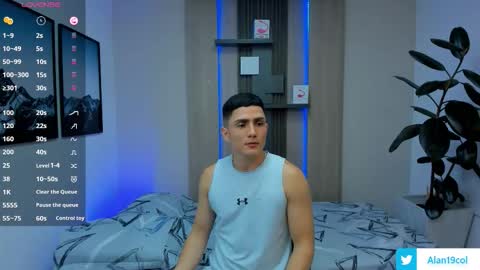 Snapshot of alan_nd_kevin chatting on September 13, 8:22 pm Alan  Kevin can we reach 100 thumbs up please guys  online show from September 13, 8:22 pm