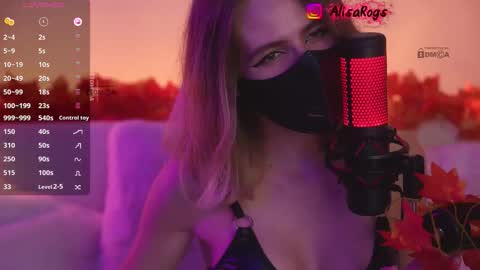 Alisarogs online show from October 16, 10:41 pm