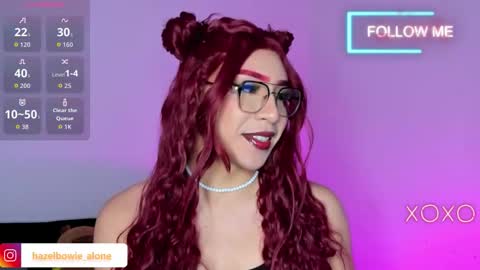 Hazel Bowie online show from December 4, 2:22 am