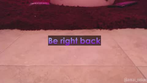 Amai  Sinclair  online show from November 9, 6:28 am