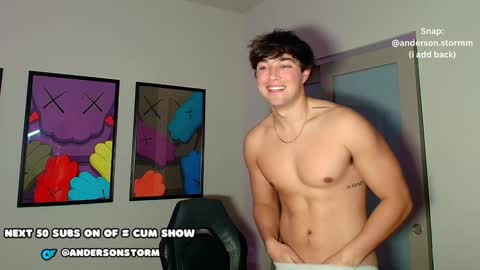 Anderson Storm online show from January 18, 2:36 am