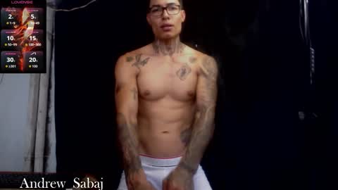 andrew sabaj online show from February 7, 4:21 pm