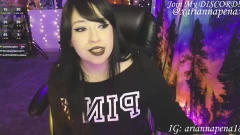 Arianna Pea online show from April 12, 1:09 am