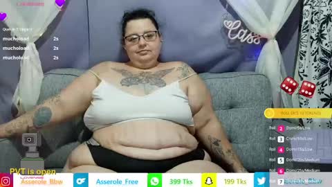 Cassie online show from May 23, 1:40 pm