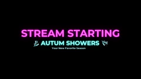 Autum Showers online show from April 18, 6:26 am