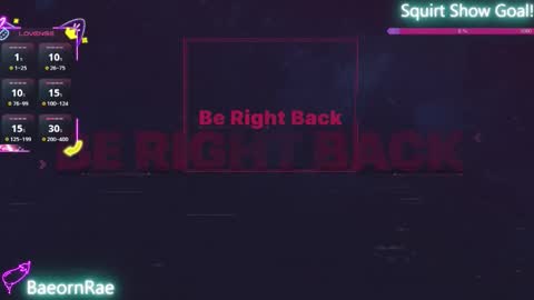 Baeorn Rae online show from November 6, 9:18 pm