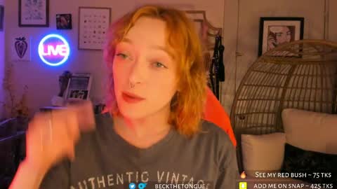 Beck the tongue online show from May 23, 2:18 am