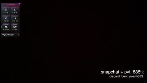 bunnymami333 online show from April 25, 3:41 am