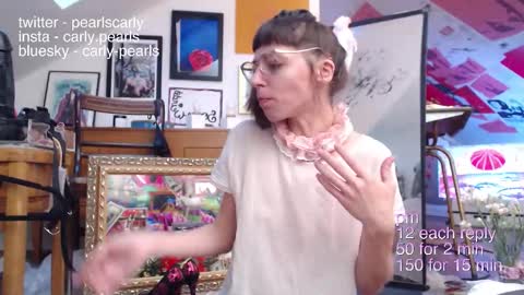 Carly Pearls online show from September 17, 5:55 am