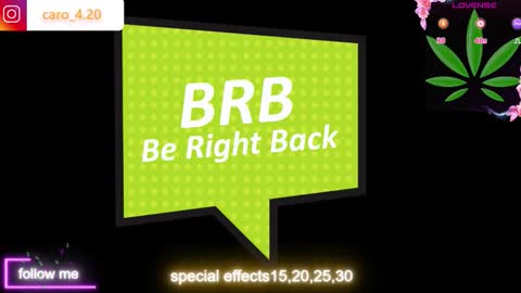 Caro Fisher online show from September 10, 3:35 pm