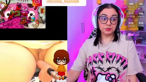 Snapshot of cutecinamonroll chatting on February 15, 8:54 pm Cinna independent model online show from February 15, 8:54 pm