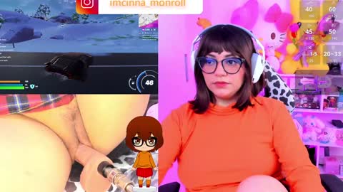 Snapshot of cutecinamonroll chatting on January 12, 2:03 am Cinna independent model online show from January 12, 2:03 am