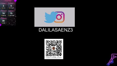 Snapshot of dalila_oficials chatting on January 9, 10:41 pm   online show from January 9, 10:41 pm