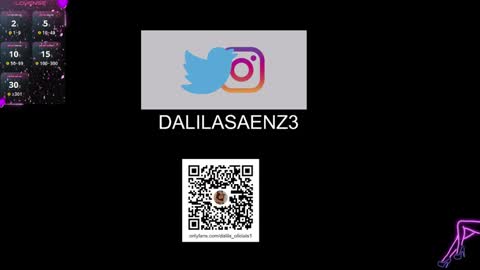 Snapshot of dalila_oficials chatting on February 25, 10:31 pm   online show from February 25, 10:31 pm