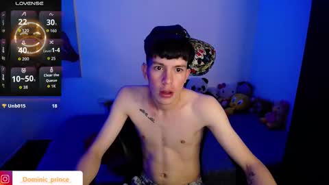 DOMINIC PRINCE   online show from September 23, 12:10 pm