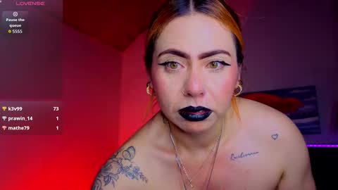 Snapshot of dulce_charlottee chatting on October 12, 12:25 am DULCE online show from October 12, 12:25 am
