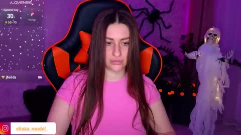 Snapshot of elinkalove chatting on October 24, 5:36 pm Elina online show from October 24, 5:36 pm