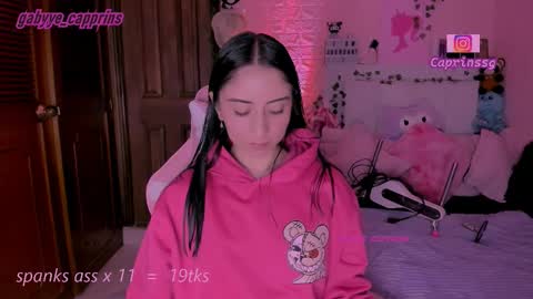 gabyye capprins online show from February 2, 12:30 am