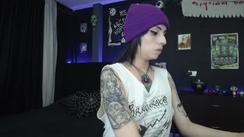Snapshot of goddess_mortem chatting on February 26, 1:14 am Mortem model independientfollow me on my telegram channel online show from February 26, 1:14 am