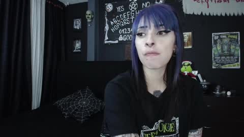 Snapshot of goddess_mortem chatting on January 3, 1:05 am Mortem model independientfollow me on my telegram channel online show from January 3, 1:05 am