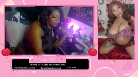 Goddess Cocoa online show from January 11, 7:47 am