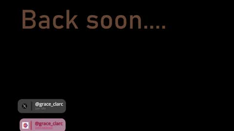 Grace clarc online show from April 29, 2:55 pm