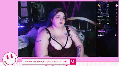 Goddess Fe online show from January 29, 12:22 am