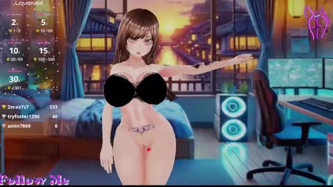 Hanae online show from February 23, 1:46 am