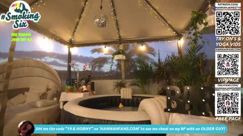 Hannah James online show from November 6, 3:37 pm