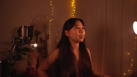 Snapshot of hanymel chatting on December 7, 1:19 am Mizi online show from December 7, 1:19 am