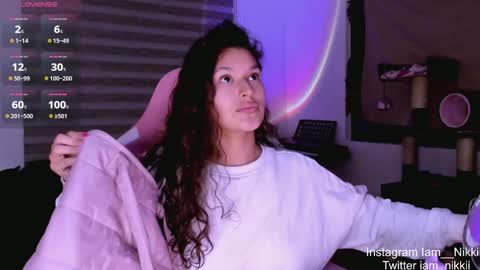 On instagram Imm  NikkiHelp me reach 100 likes online show from December 7, 6:48 am