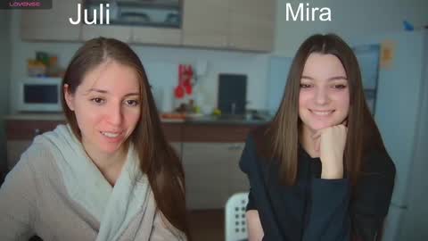 Julia and Mira online show from February 24, 1:42 pm