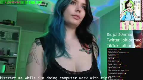 JoltionMac JJ online show from December 3, 8:11 pm