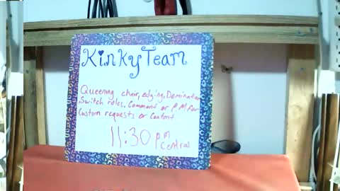 kinkyteam6969 online show from November 17, 4:26 am