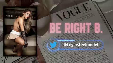 INSTA leylasteel model         online show from June 27, 5:30 pm