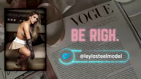 INSTA leylasteel model         online show from March 18, 11:27 am