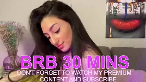 Lina Robbins  online show from March 9, 12:10 am