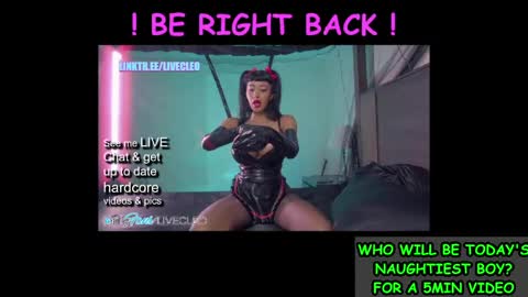 Cleo Patra -  online show from April 13, 4:28 am