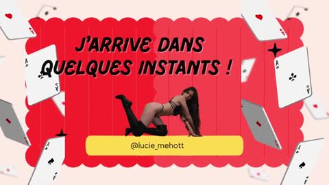 Lucie hot follow me on  online show from December 6, 9:38 am