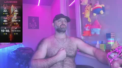 Snapshot of magabear chatting on March 4, 1:45 am Magabear online show from March 4, 1:45 am