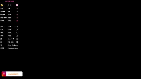 maradiaz11 online show from October 6, 11:11 pm