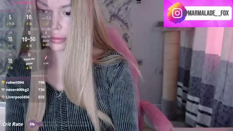 Marmalade Fox online show from March 29, 5:31 am