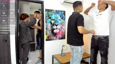 Team Cris Darwin- Fernando- Stiven- David online show from September 9, 1:33 pm