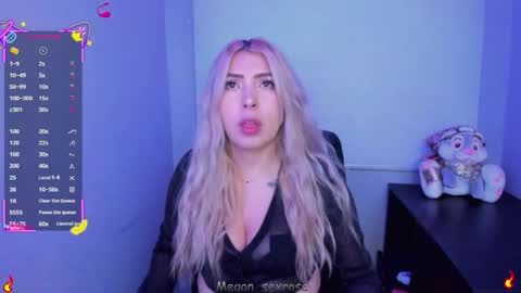 Megan rose online show from April 6, 2:31 am