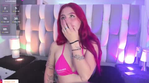 Snapshot of megan_wolf_1 chatting on February 22, 9:12 am  Megan  Online 1200am To 600 am Colombian time online show from February 22, 9:12 am